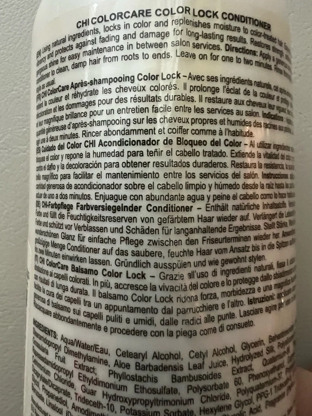 CHI Color Care Color Lock Conditioner - NWT